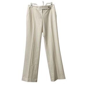 Women's Calvin Klein Classic Fit Cream Pants, Size 2 Brand new with Tags